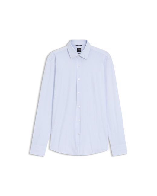Boss Blue Slim-Fit Shirt for men