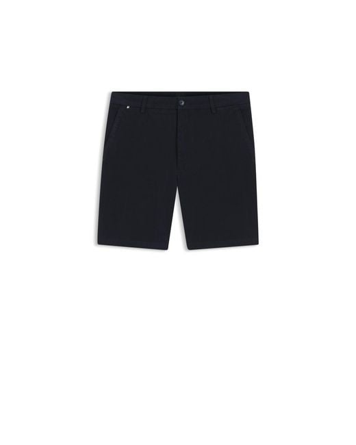 Boss Blue Modern-Fit Shorts for men