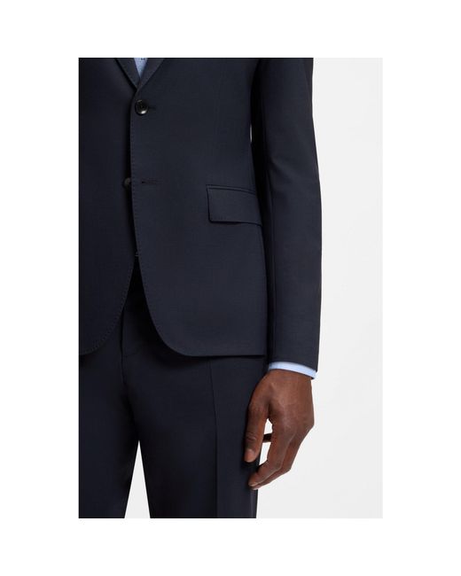 Boss Blue Slim-Fit Jacket for men