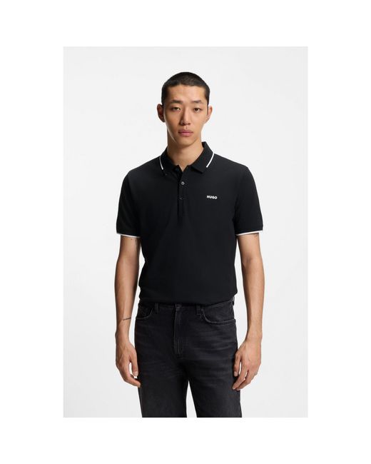 HUGO Black Men's Polo Shirts Size S for men