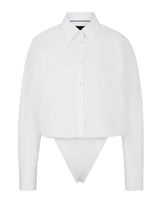 Body En Coton Naomi X Boss en coloris White