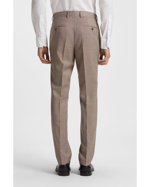 Boss White Light Beige Men's Business Suits Size 36r for men