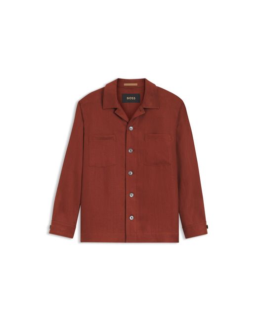 Boss Red Regular-Fit Overshirt for men
