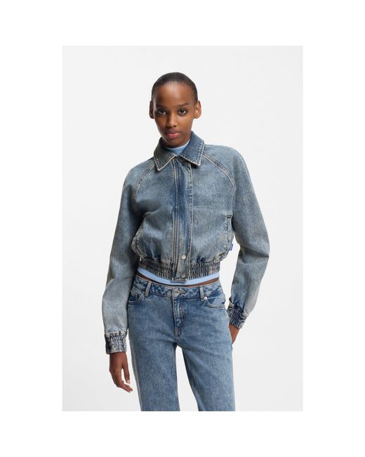 HUGO Blue Bomber Jacket