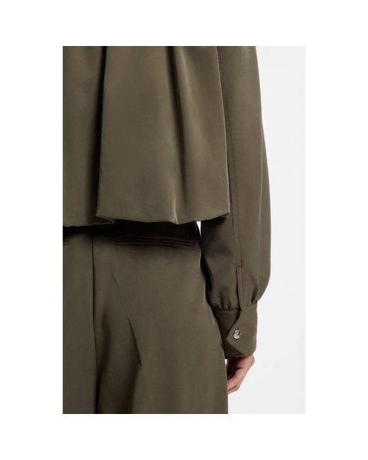 Boss Green Relaxed-Fit Blazer With Balloon Hem
