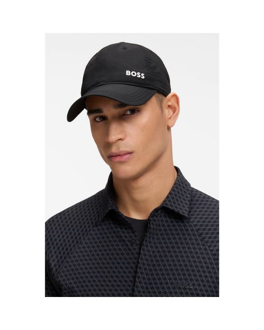 Boss Black Logo Cap With Uv Protection for men