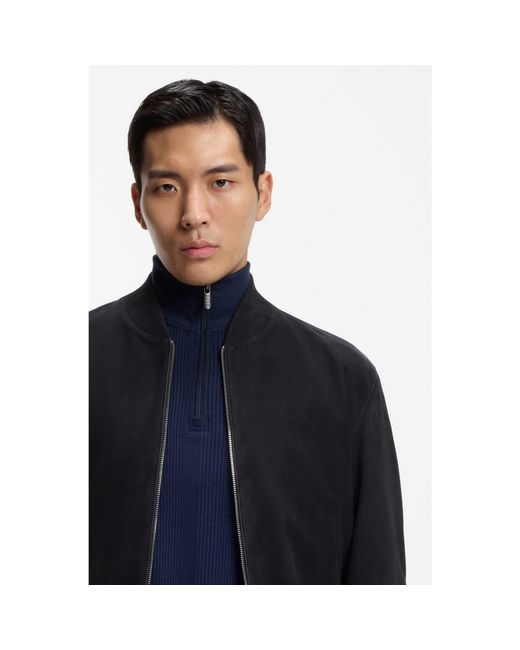 Boss Blue Regular-Fit Jacket for men