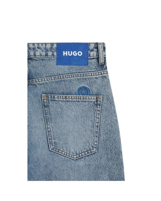 HUGO Blue Loose-Fit Jeans