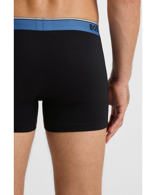 Boss Blue Black Men's Underwear Size M for men