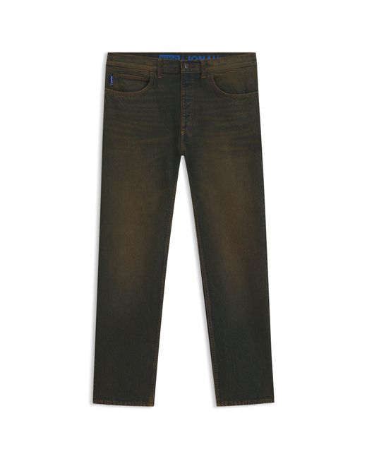HUGO Blue Regular-Fit Jeans for men