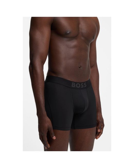 Boss Black Breathable Boxer Briefs for men