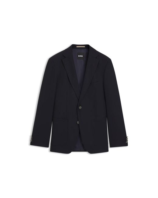 Boss Blue Slim-Fit Blazer for men