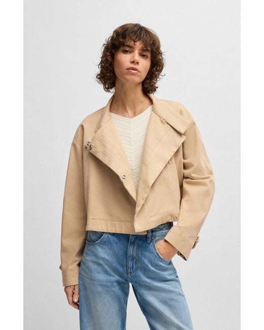 Boss Blue Beige Women's Tailored Jackets Size 4