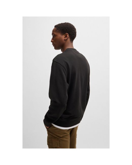 Boss Black Relaxed-Fit Sweatshirt for men