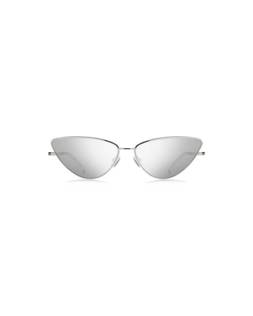 Boss Metallic Cat-Eye Sunglasses