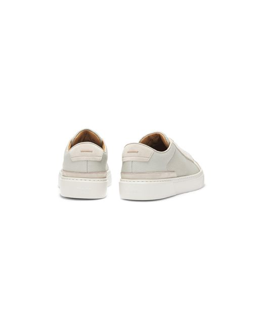 Boss Natural Gary Low-Top Trainers With Breathable Knit Uppers for men