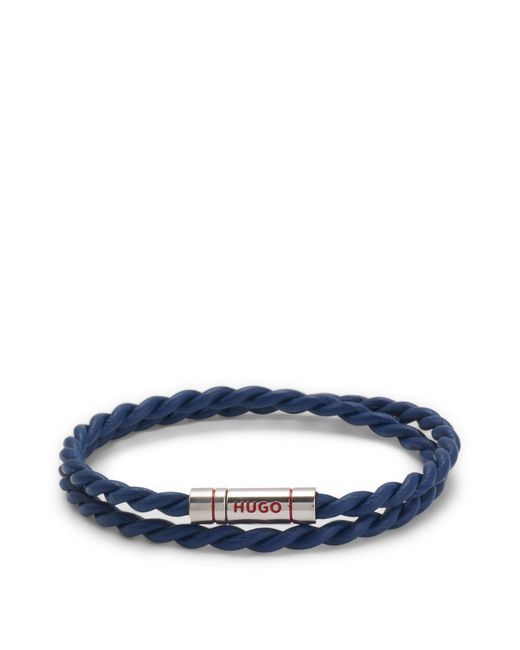 Bracciale Doppio di HUGO in Blue da Uomo