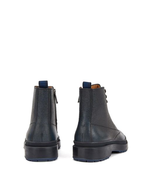 hugo boss lace up boots