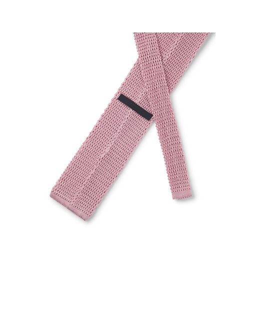 Boss Purple Beckham X Knit Tie for men