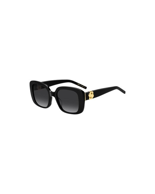Boss Black Acetate Sunglasses With Double B Monogram
