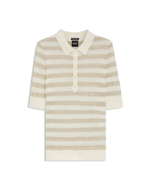 Boss Natural Knit Polo