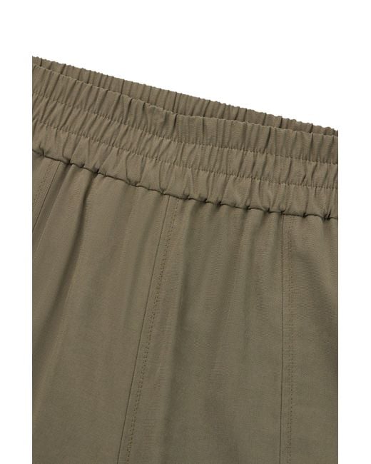 Boss Green Regular-fit Trousers With A Tapered Leg