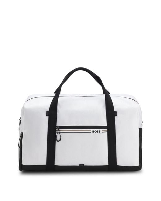 Borsone di Boss in White da Uomo