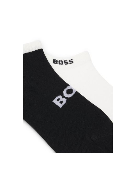 Boss Black Two-Pack Ankle Socks for men
