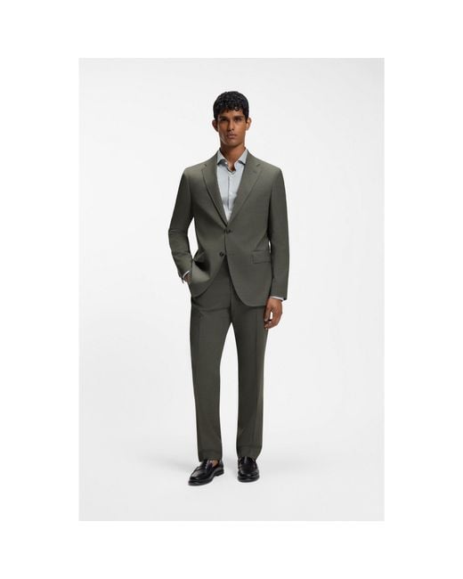 Boss Green Two-Piece Regular-Fit Suit for men