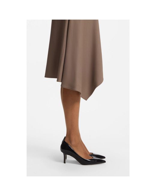 Boss Black Heeled Pumps