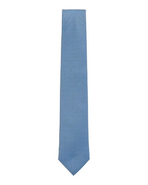 Cravate en tissu recyclé et soie à micro motif Soie BOSS by HUGO BOSS pour  homme en coloris Bleu | Lyst