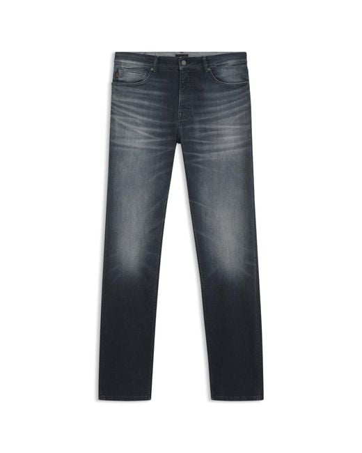 Boss Blue Regular-Fit Jeans for men