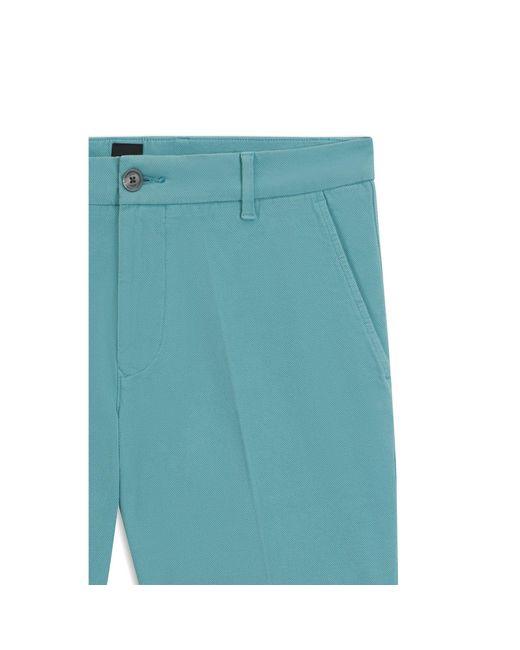 Boss Blue Slim-Fit Shorts for men