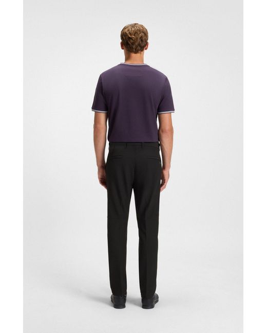 Boss Hose COMMUTER Regular Fit in Black für Herren