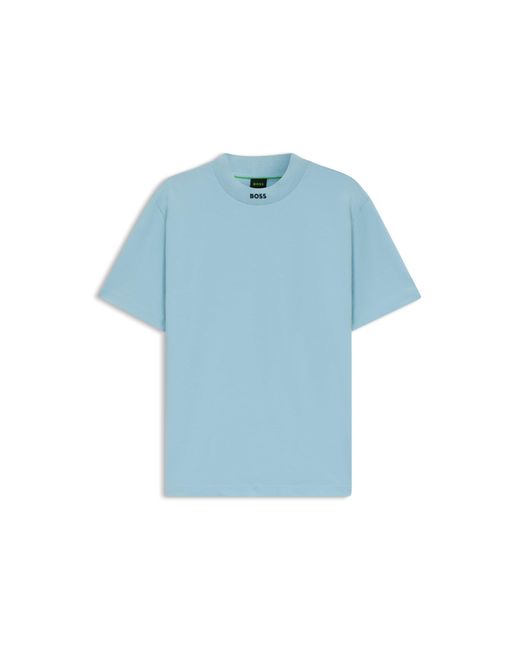 Boss Blue Relaxed-Fit T-Shirt for men
