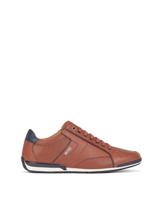 hugo boss trainers brown