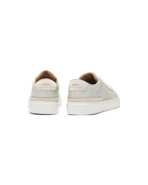 Boss Natural Gary Low-Top Trainers With Breathable Knit Uppers for men