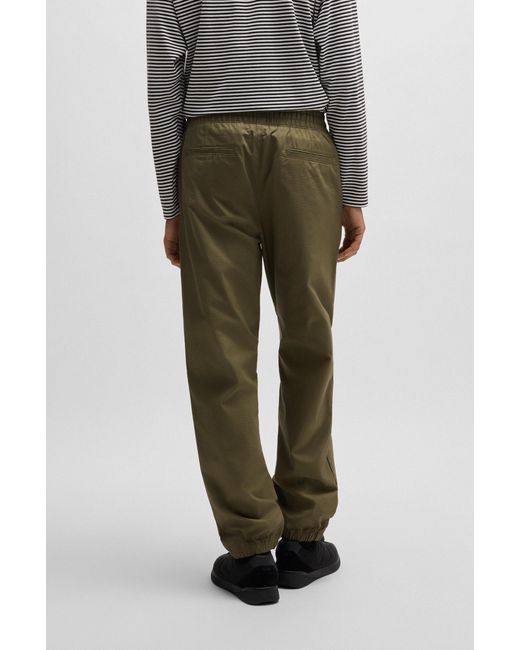 HUGO Multicolor Light Green Men's Casual Pants Size L for men