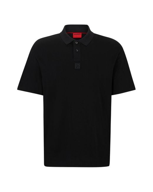 HUGO Poloshirt Deabono (1-tlg) in Black für Herren