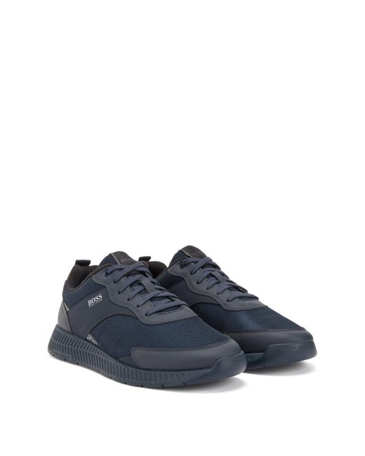 BOSS by HUGO BOSS Pixel-print Trainers 