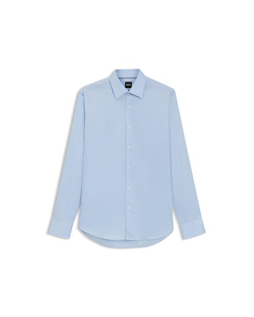 Boss Blue Regular-Fit Shirt for men