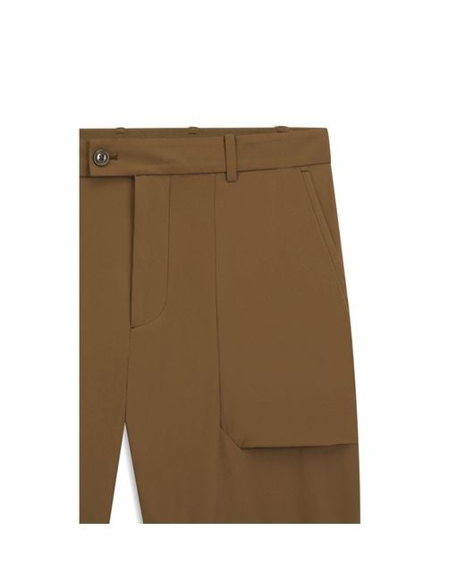 Boss Brown Porsche X Regular-Fit Trousers for men