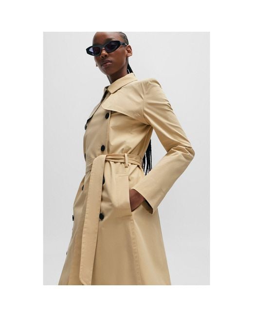Belted trench coat best sale