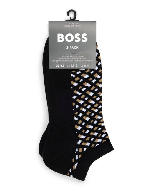 Boss Black Two-pack Of Ankle Socks for men