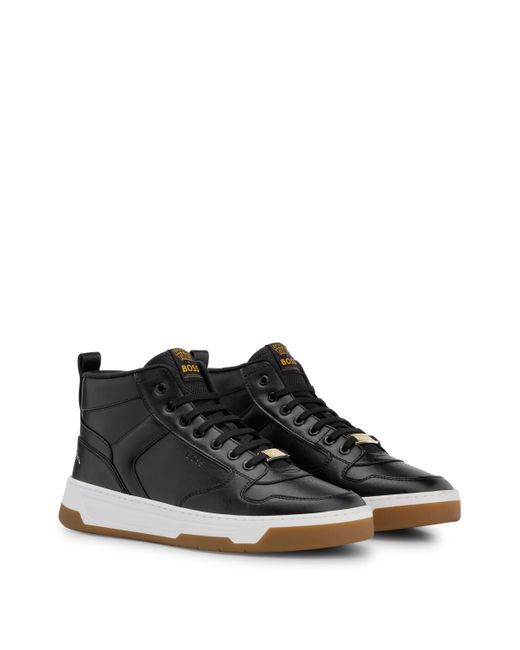 BOSS by HUGO BOSS Looney Tunes X High-top Trainers With Slogan Detailing  And Logo in Black for Men | Lyst