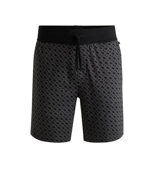 Boss Black Patterned Men's Nightwear Size L for men