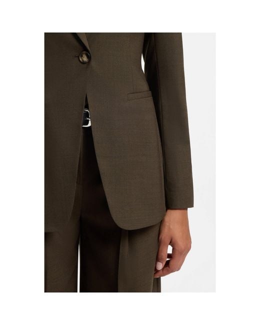 Boss Natural Single-Breasted Blazer