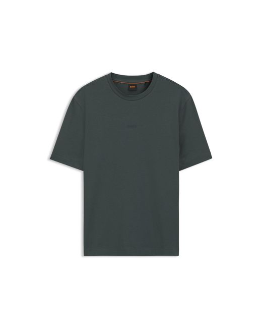Boss Brown Relaxed-Fit T-Shirt for men