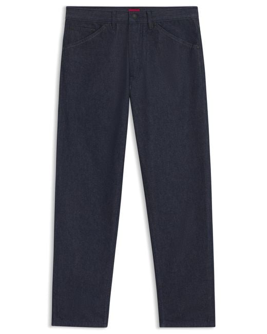 HUGO Dark Blue Men's Jeans Size 32/32 for men