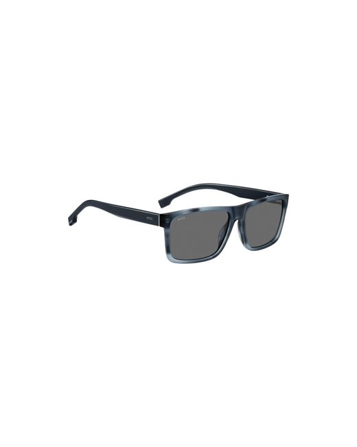 Boss Multicolor Acetate Sunglasses With Patterned Frames for men